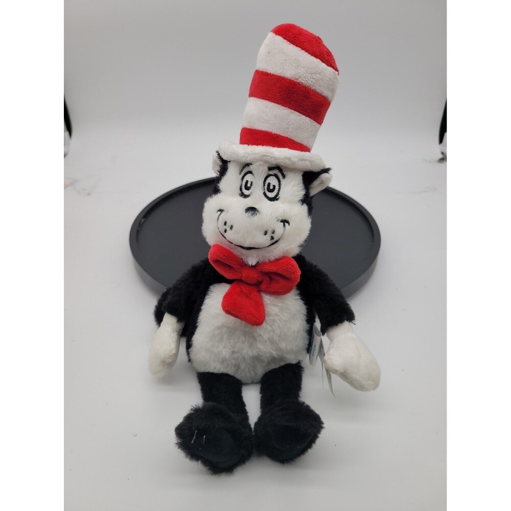 Little Tikes Story Dream Dr. Seuss Cat in the Hat Plush Talking Belly Lights 14"